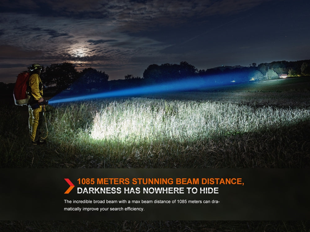 Fenix LR60R 21,000 Lumen Long-Range Rechargeable Flashlight