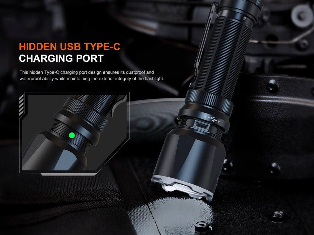 Fenix TK22R 3200 Lumen USB-C Rechargeable Flashlight – Longhorn