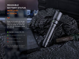 Fenix WF26R 3000 Lumen Police Flashlight with Charging Cradle