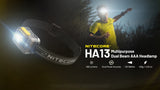 Nitecore HA13 350 Lumen Lightweight AAA Headlamp