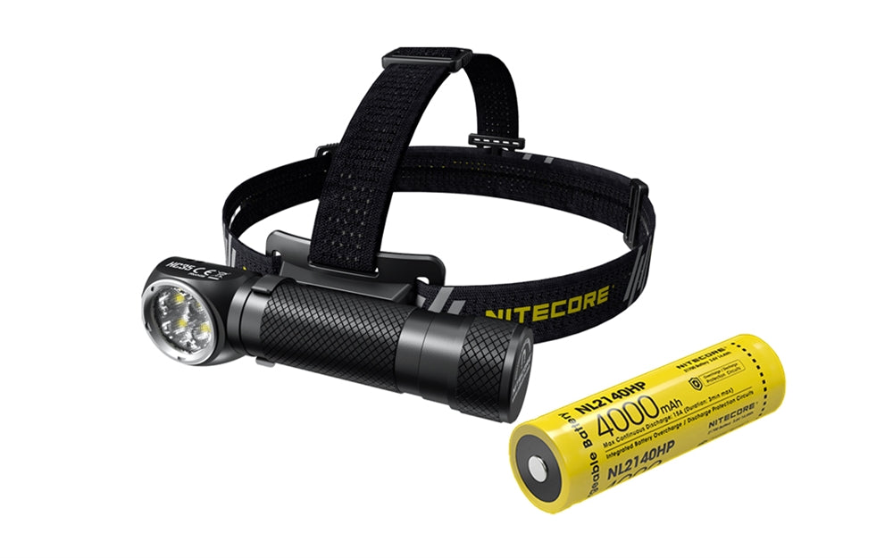 NITECORE HC35 2700 Lumen USB Rechargeable 21700 L-Shape Detachable Headlamp Flashlight