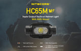 Nitecore HC65M v2 NVG Headlamp with Red Light