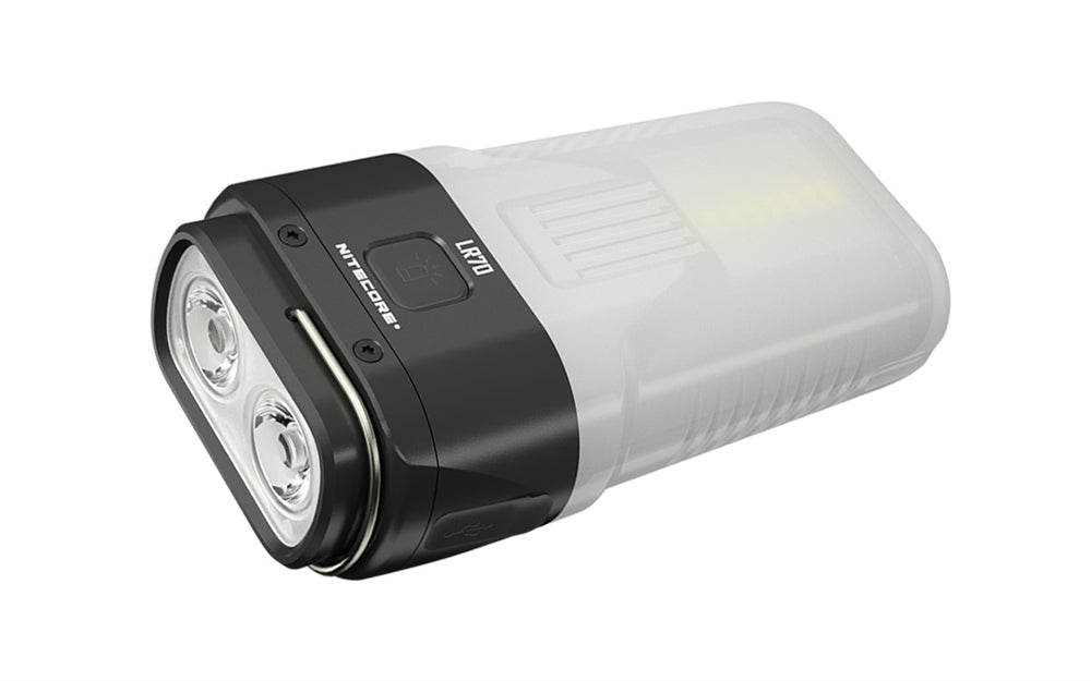 Best hybrid lantern and flashlight: Nitecore LR70 (3,000 lumens, 3-in-1)