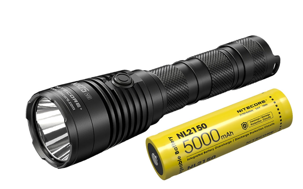 NITECORE MH25 v2 1300 Lumen USB-C Rechargeable Flashlight