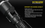 NiteCore MH27UV Rechargeable LED Flashlight w/ Red, Blue, and UltraViolet Light - 1000 lumens