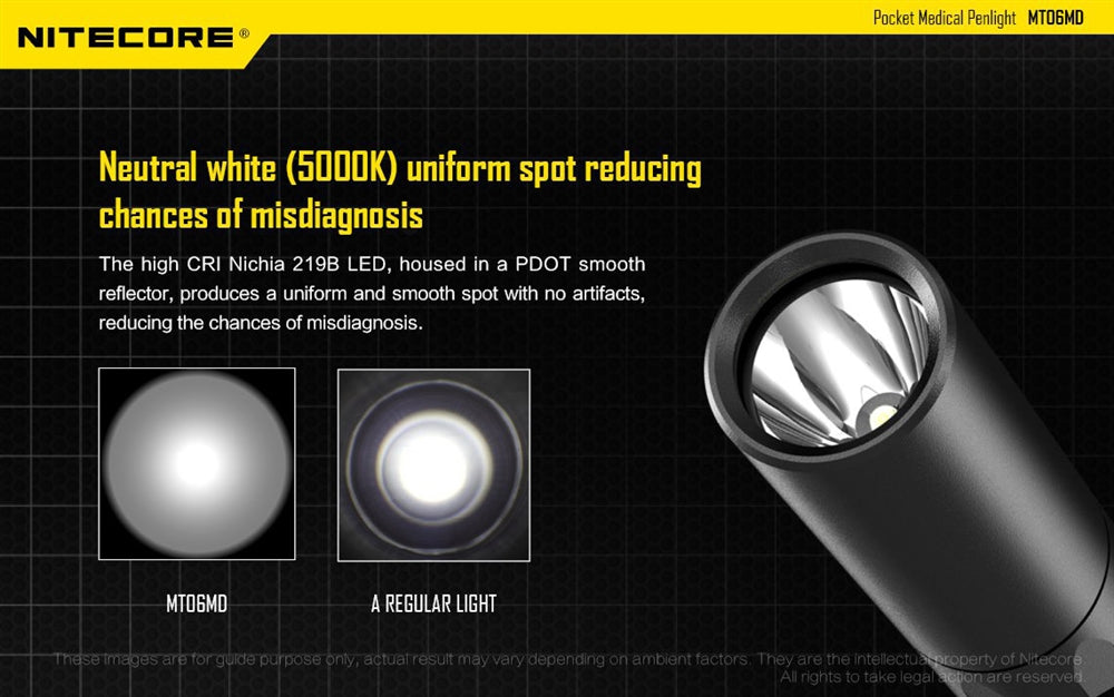 Nitecore Multi-Task MT06MD LED Pen Flashlight - 180 Lumen