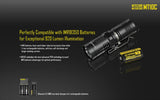 NITECORE MT10C 920 Lumen Multitask Tactical Flashlight with Red Light