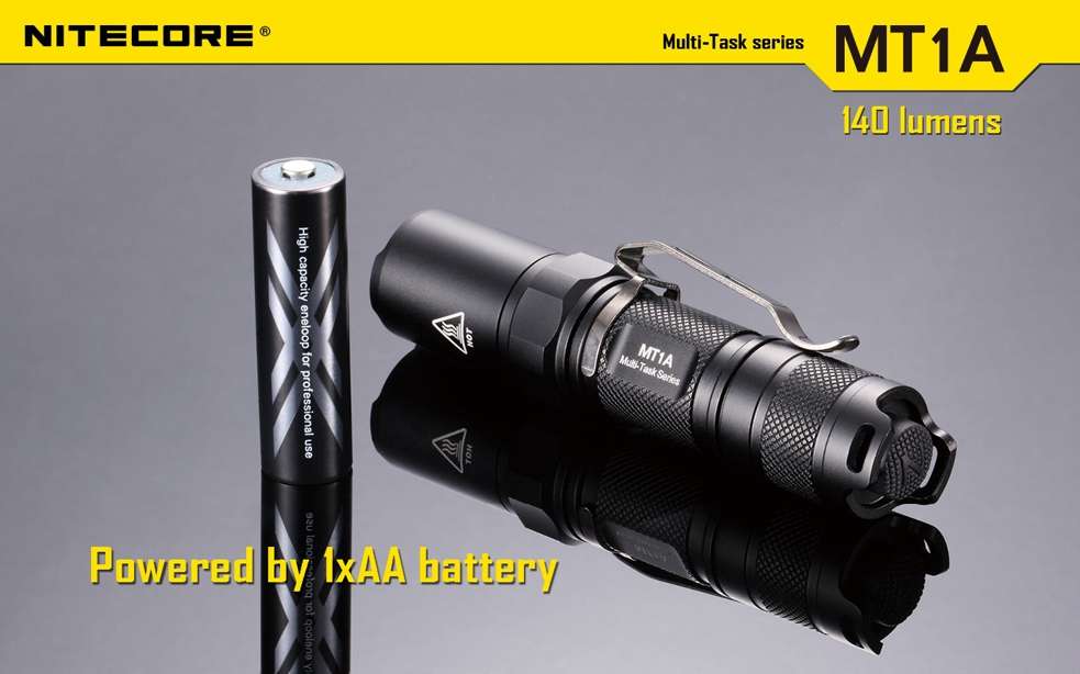 Nitecore Multi-Task MT1A LED Flashlight - 180 Lumen