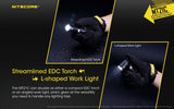 NITECORE MT21C 1000 Lumen Multitask 90 Degree Adjustable Flashlight