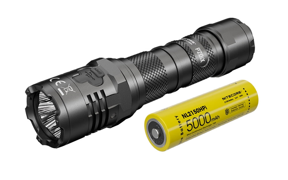 NITECORE P20iX 4000 Lumen USB-C Rechargeable Flashlight – Longhorn