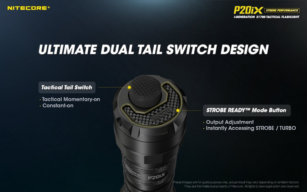 NITECORE P20iX フラッシュライト 実物 ミリタリー 美品 FL-NITE-P20iX.png?v=1742421137