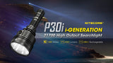 NITECORE P30i 2000 Lumen 1093 Yard Long Throw Flashlight