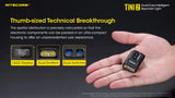 Nitecore TINI 2 500 Lumen Rechargeable Keychain Flashlight