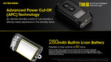 Nitecore TINI 2 500 Lumen Rechargeable Keychain Flashlight