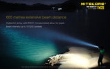 Nitecore TM28 6000 Lumen Tiny Monster LED Flashlight with 4x 3100mAh IMR18650