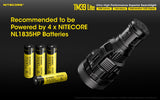 NITECORE TM39 Lite 5200 Lumen 1640 Yard Long Throw Flashlight