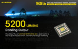 NITECORE TM39 Lite 5200 Lumen 1640 Yard Long Throw Flashlight