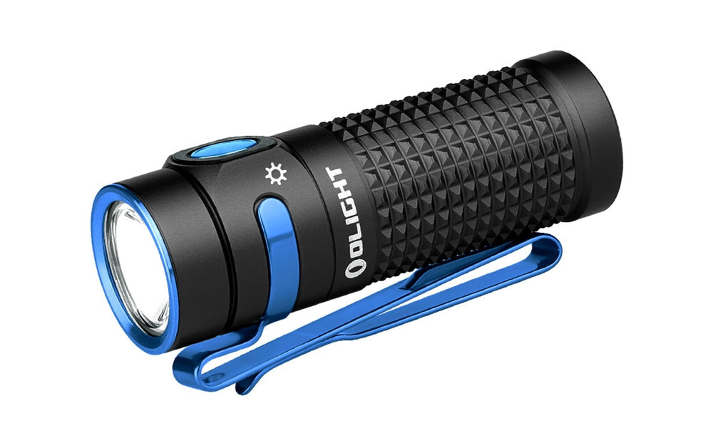 OLIGHTオーライト Baton 4 Kitフラッシュライト　メタリックブルー Olight Baton 4 1300 Lumen Rechargeable EDC Flashlight