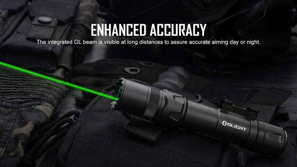 Olight Odin GL M Flashlight and Green Beam Combo – Longhorn Tactical