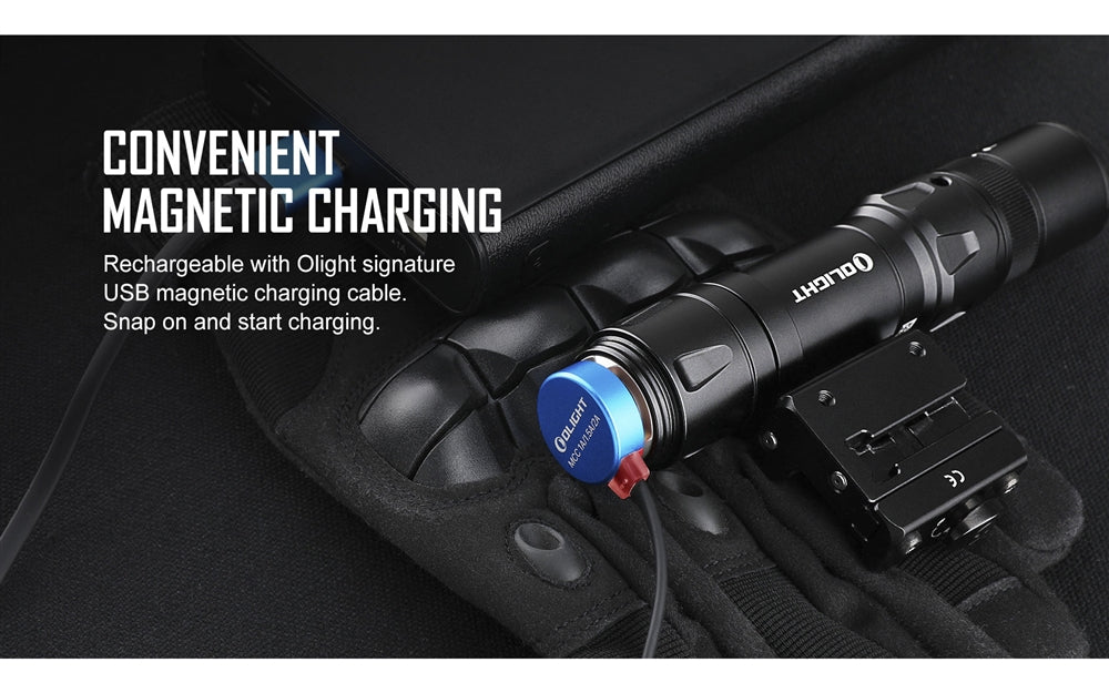 Olight Odin GL Mini Rail Mount Flashlight Green Beam Combo