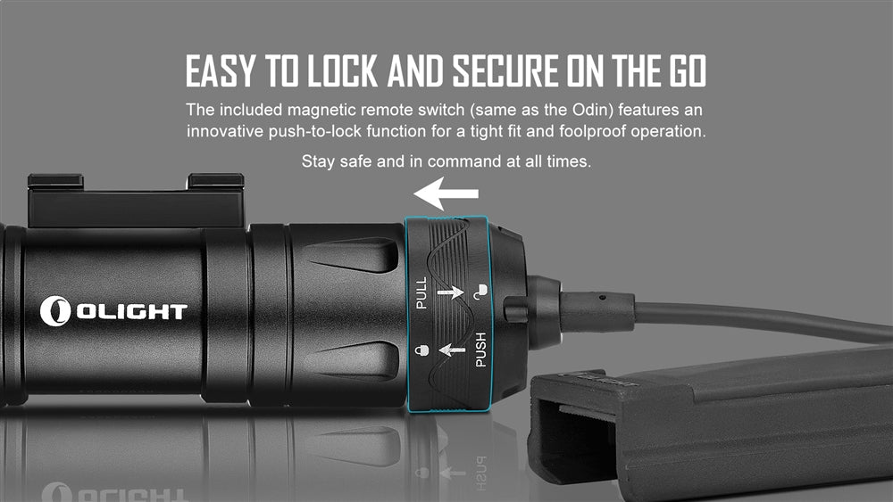 OLIGHT Odin Mini 1250 Lumens Ultra-Compact Rechargeable Tactical OLIGHT Odin Mini 1250 Lumens Ultra-Compact Rechargeable Tactical
