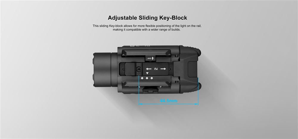 Olight PL-3R Valkyrie 1500 Lumen Rechargeable Mountable Tactical Flashlight