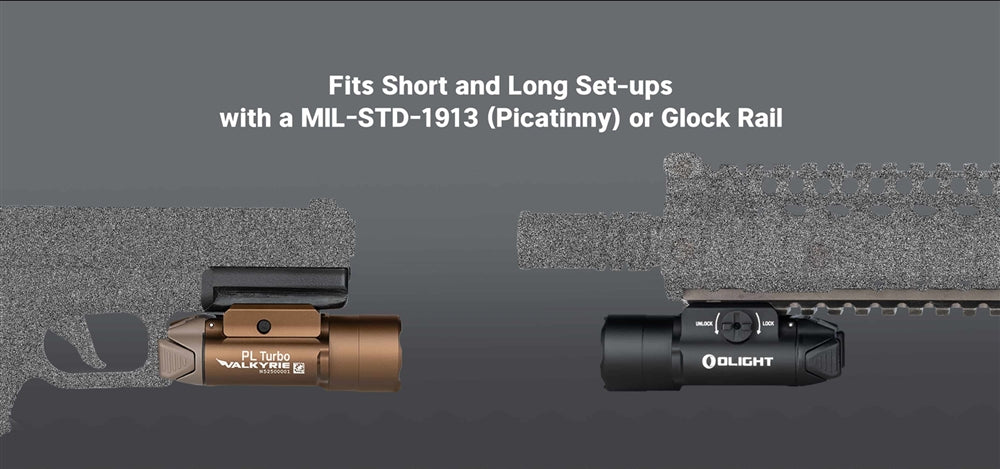Olight PL Turbo Valkyrie 800 lumens Flashlight – Longhorn Tactical