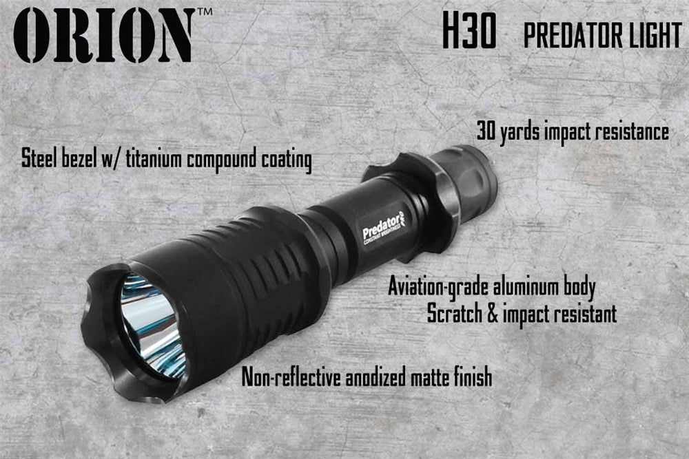 Orion Predator H30 Red or Green 273 Yards Premium Varmint Coyote Hunting Light