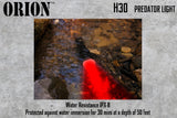 Orion Predator H30 Green or Red 300 Lumen LED Hog Coyote Fox Professional Hunting Light: Premium Kit