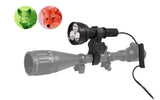 Orion M30C 700 Lumen Long Range Red or Green Hunting Flashlight Kit