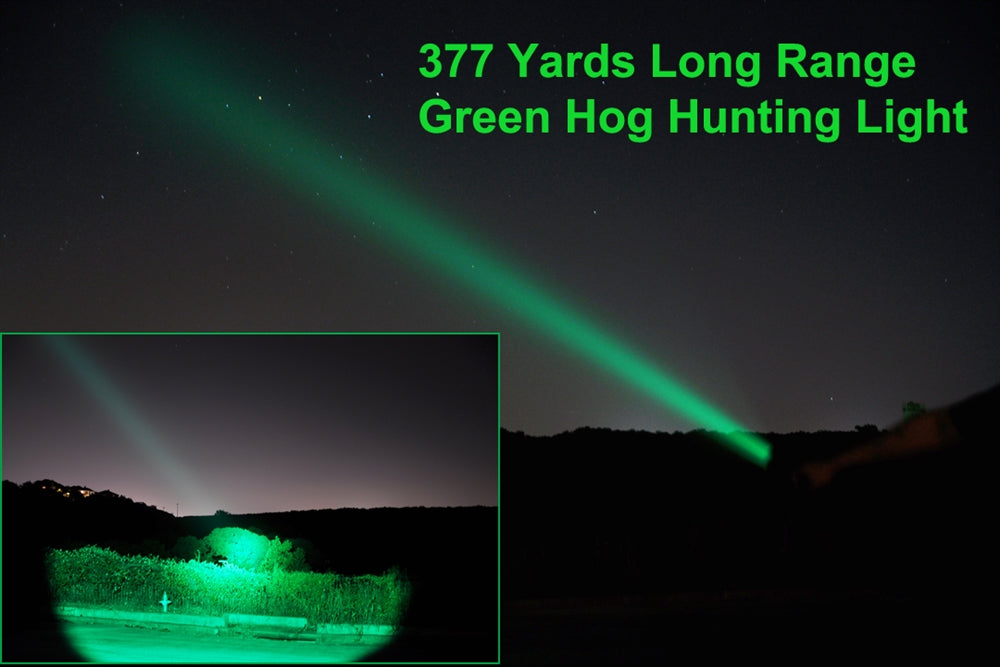 Orion M30C 700 Lumen Long Range Red or Green Hunting Flashlight Kit