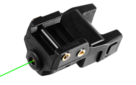 LaserTac TMX-G Low Profile Rechargeable Green Laser Sight