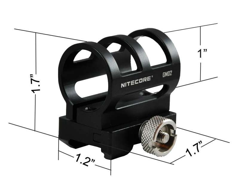 Nitecore GM02 1 inch Mount