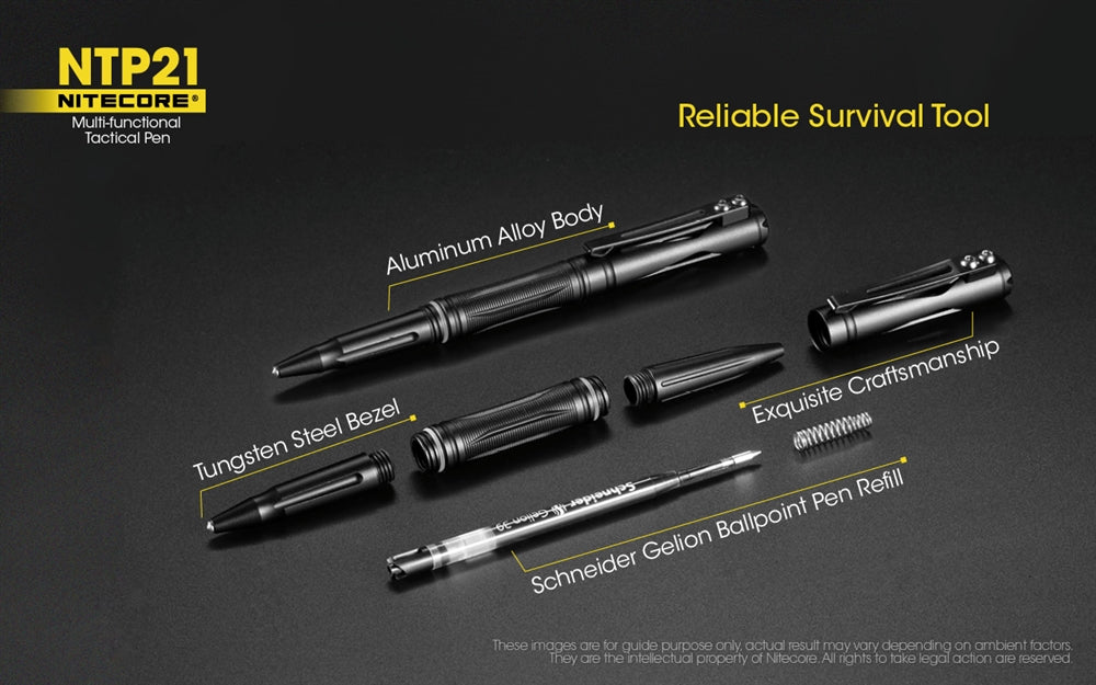 NITECORE NTP21 Multi-functional Premium Tactical Pen