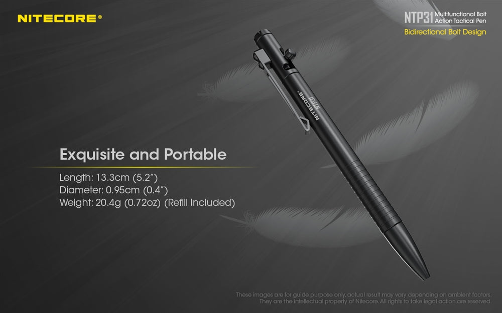 NITECORE NTP31 Aluminum Alloy Tactical Pen