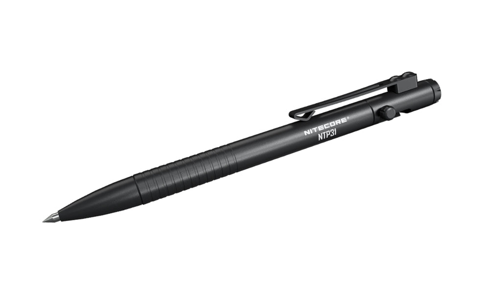 NITECORE NTP31 Bolt Action Tactical Pen with Tungsten Steel Glass Breaker