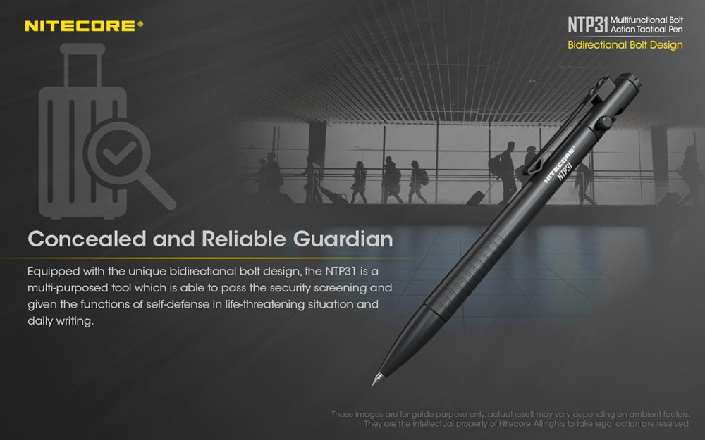 NITECORE NTP31 Aluminum Alloy Tactical Pen