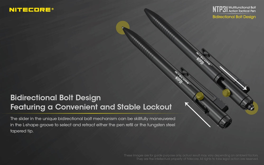 NITECORE NTP31 Aluminum Alloy Tactical Pen