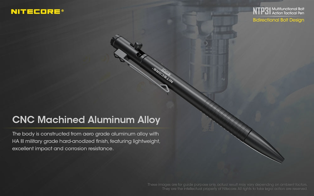 NITECORE NTP31 Aluminum Alloy Tactical Pen