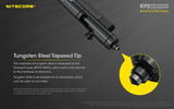 NITECORE NTP31 Aluminum Alloy Tactical Pen