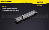 Nitecore NWS10 120 dB Titanium Survival Emergency Whistle